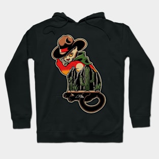 Funy cat tatto Hoodie